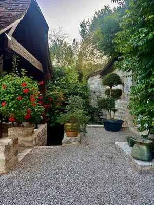 Jardin de l'établissement Moulin du soustre