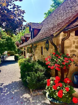 Jardin de l'établissement Moulin du soustre