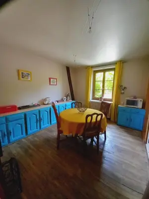 Cuisine ou kitchenette dans l'établissement Chambre d'hôtes Le Puy Maury
