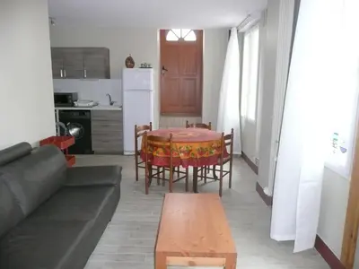 Cuisine ou kitchenette dans l'établissement Residence L'Etoile du Sancy