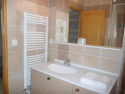 Salle de bains dans l'établissement Residence L'Etoile du Sancy