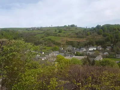 Paysage naturel près de la maison de vacances