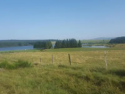 Paysage naturel près de la maison de vacances