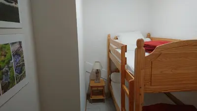 Un ou plusieurs lits dans un hébergement de l'établissement Gîte tout confort 4 personnes