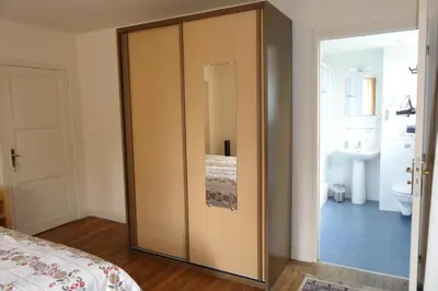Salle de bains dans l'établissement Domaine du Sable