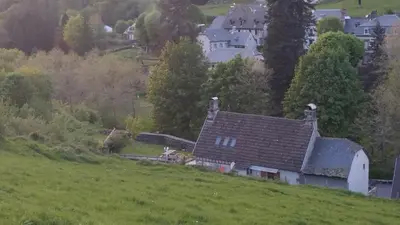 Paysage naturel près de la maison de vacances