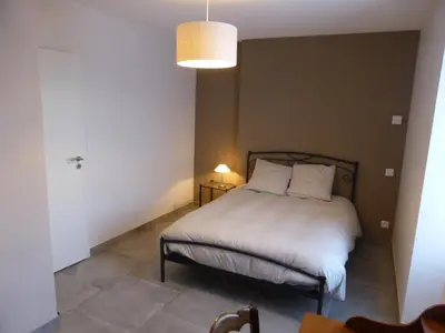 Un ou plusieurs lits dans un hébergement de l'établissement La maison de Julien et Marie-Louise