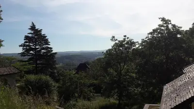 Paysage naturel près de la maison de vacances