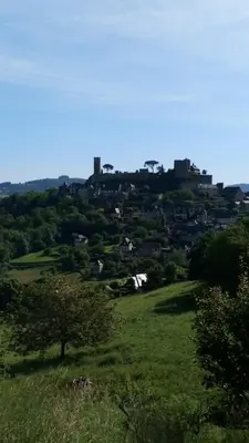 Paysage naturel près de la maison de vacances