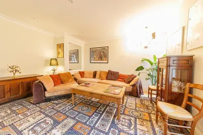 Coin salon dans l'établissement Le Cosy de Claire