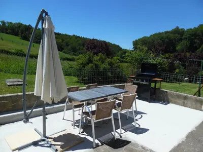 Paysage naturel près de la maison de vacances