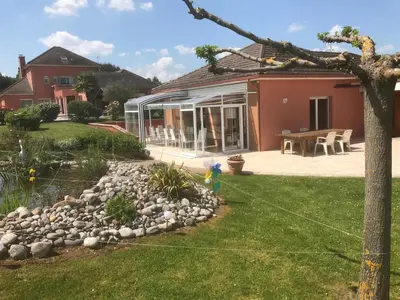 Jardin de l'établissement Chambres d'Hôtes La Coloniale