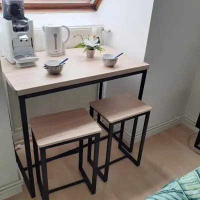 Plateau bouilloire dans l'établissement Maison de la Loue