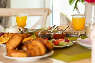 Nourriture dans le B&B/chambre d'hôtes ou à proximité