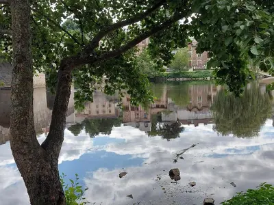 Vue sur la rivière ou le fleuve situé(e) à proximité de l'appartement