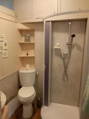 Salle de bains dans l'établissement Au 17