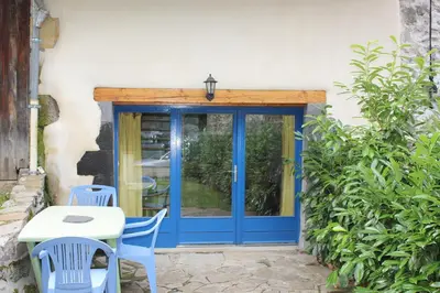 Terrasse ou espace extérieur de l'établissement Au coeur des Volcans d'Auvergne