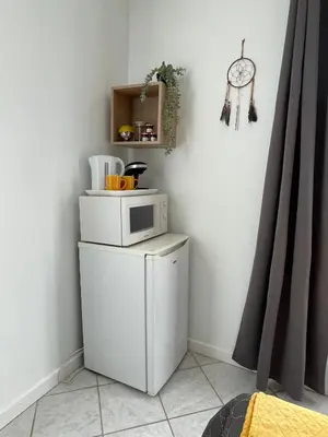 Cuisine ou kitchenette dans l'établissement Chambre calme avec piscine - L'Echappée Belle
