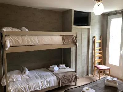 Un ou plusieurs lits dans un hébergement de l'établissement Logis Hôtel Auberge de L'Etang