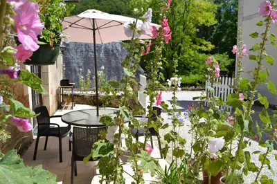 Jardin de l'établissement Gîte Manseng