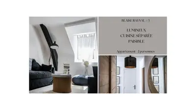 Coin salon dans l'établissement La Cachette d Artistes - 1 Chambre