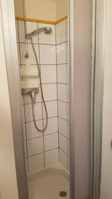 Salle de bains dans l'établissement Domaine Des Catalpas
