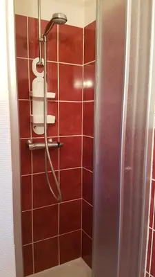 Salle de bains dans l'établissement Domaine Des Catalpas