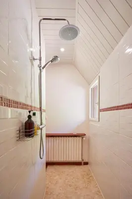 Salle de bains dans l'établissement les bois de saint auvent