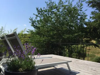 Jardin de l'établissement Villa Combade