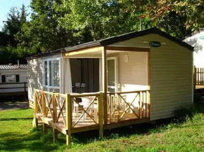 Jardin de l'établissement Camping La Clé des Champs