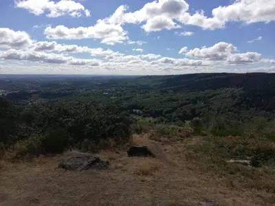Paysage naturel près de la maison de vacances