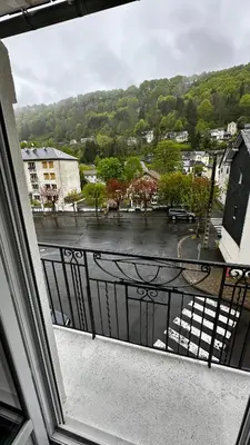 Balcon ou terrasse dans l'établissement Les Montagnettes