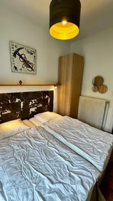 Un ou plusieurs lits dans un hébergement de l'établissement Les Montagnettes