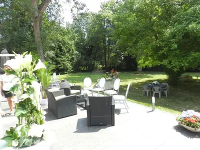 Jardin de l'établissement Domaine de la Palle