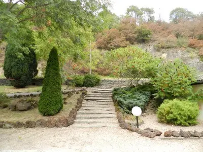 Jardin de l'établissement Domaine de la Palle