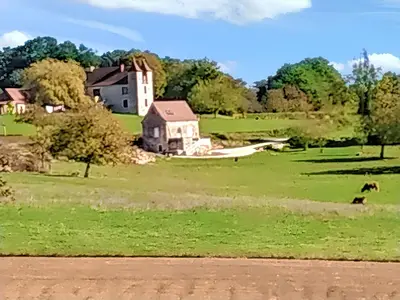 Paysage naturel près de la maison de vacances