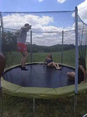 Clients de l'établissement Maison charmante avec piscine à Loupiac