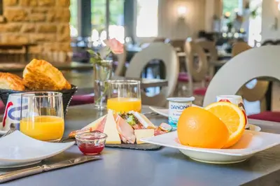 Nourriture dans l'hôtel ou à proximité