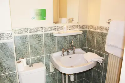 Salle de bains dans l'établissement Hotel Le Chapitre