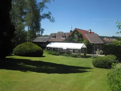 Jardin de l'établissement La Croix du Reh