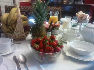 Nourriture dans le B&B/chambre d'hôtes ou à proximité