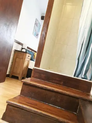 Coin salon dans l'établissement Domaine Les Filloux