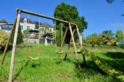 Aire de jeux pour enfants de l'établissement Auberge des 7 Tours