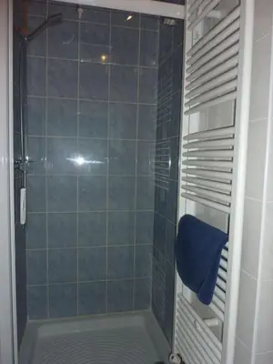 Salle de bains dans l'établissement Chambres d'Hôtes de l'Auraine