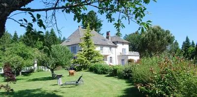 Jardin de l'établissement Les Maisons de Concasty
