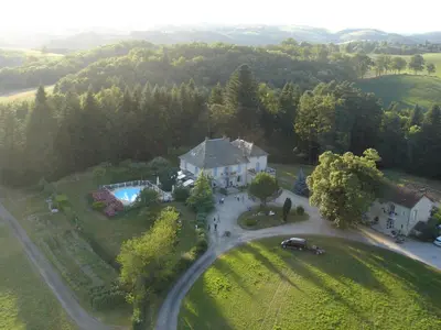 Paysage naturel près de la maison de vacances