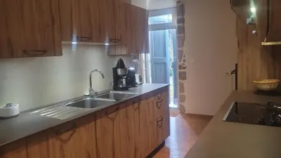 Cuisine ou kitchenette dans l'établissement Les Maisons de Concasty