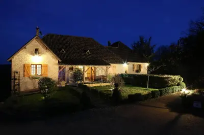 Jardin de l'établissement Chambres d'Hôtes Larnaudie