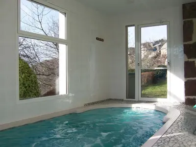 Piscine de l'établissement Auberge Hôtel de Tournemire - Cantal ou située à proximité