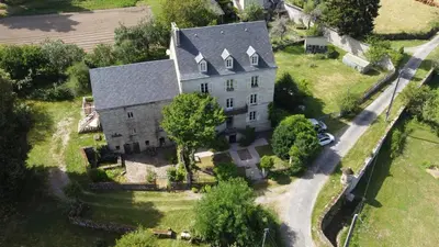 Jardin de l'établissement Chez Jallot